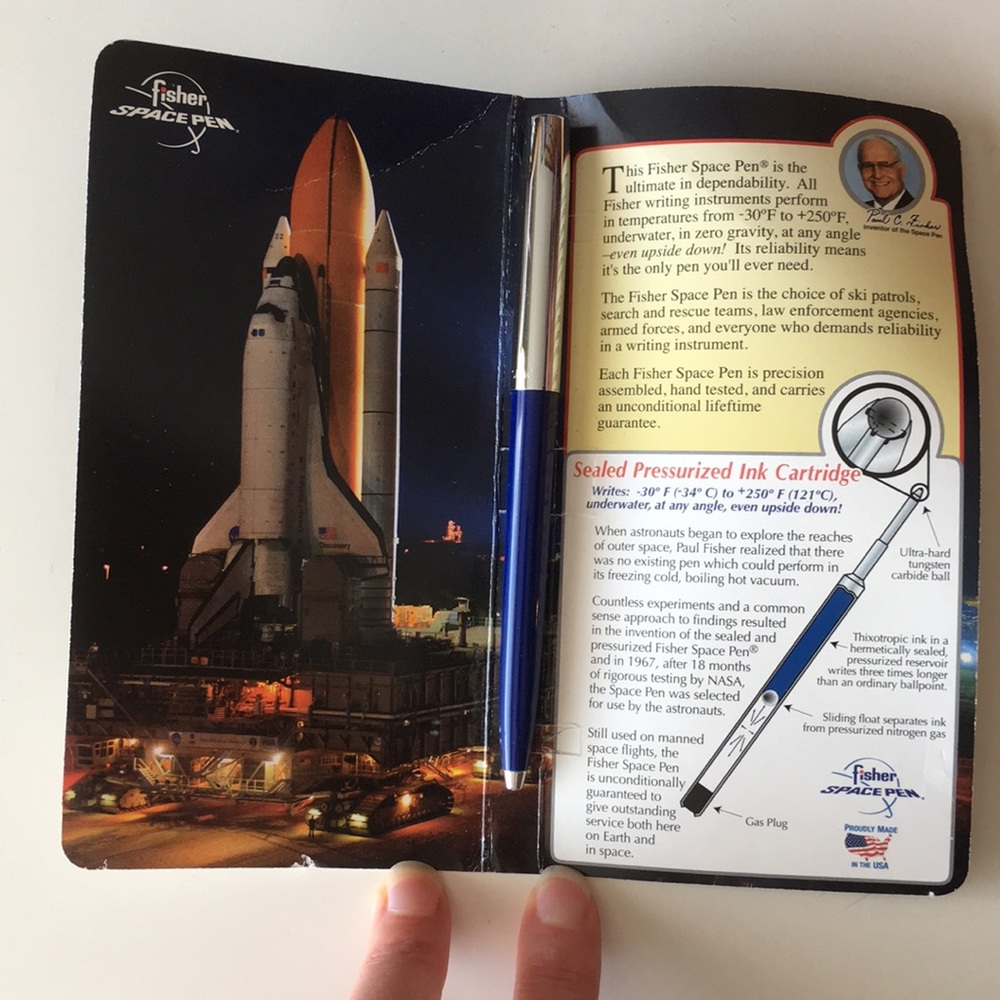 Space pen